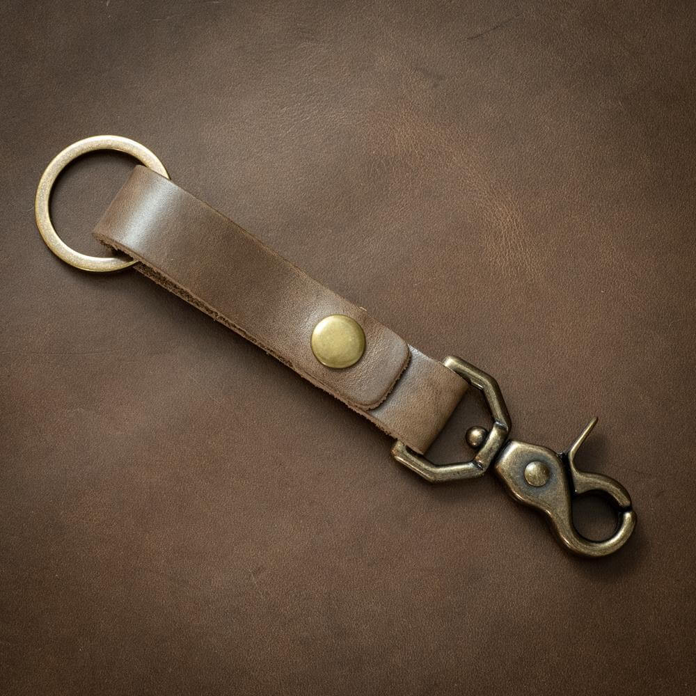 Popovleather - Leather Keychain