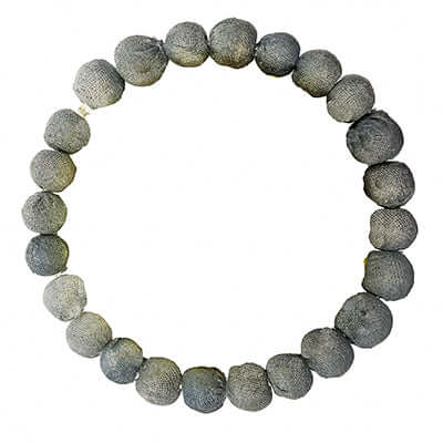 Kantha Chromatics Bracelet: Grey