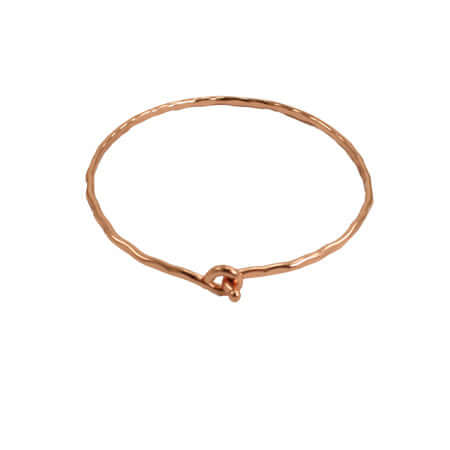 Interlocking Ripple Bracelet - Copper