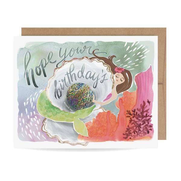 Inklings Paperie - Mermaid Scratch-off Card