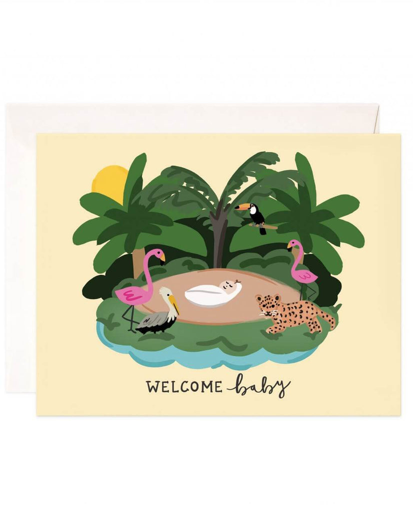 Bloomwolf Studio - Baby Forest Greeting Card