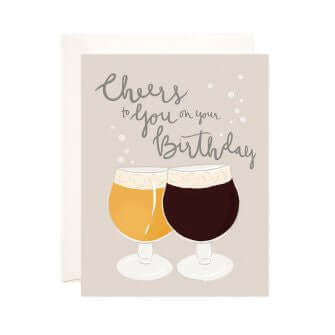 Bloomwolf Studio - Cheers to You Greeting Card